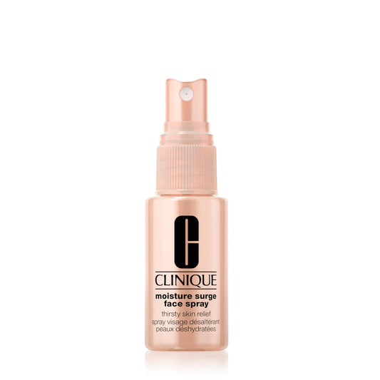 Clinique Moisture Surge Oil Free Face Spray Thirsty Skin Relief For Very Dry to Oily Combination Skin Types | Hydrating + Softening 1 Fl Oz
