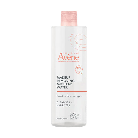 Avene Micellar Lotion Cleansing Water - Soap-Free 3-in-1 Cleanser Toner Make-up Remover - All Skin Types - Non-Comedogenic -16.8 Fl Oz