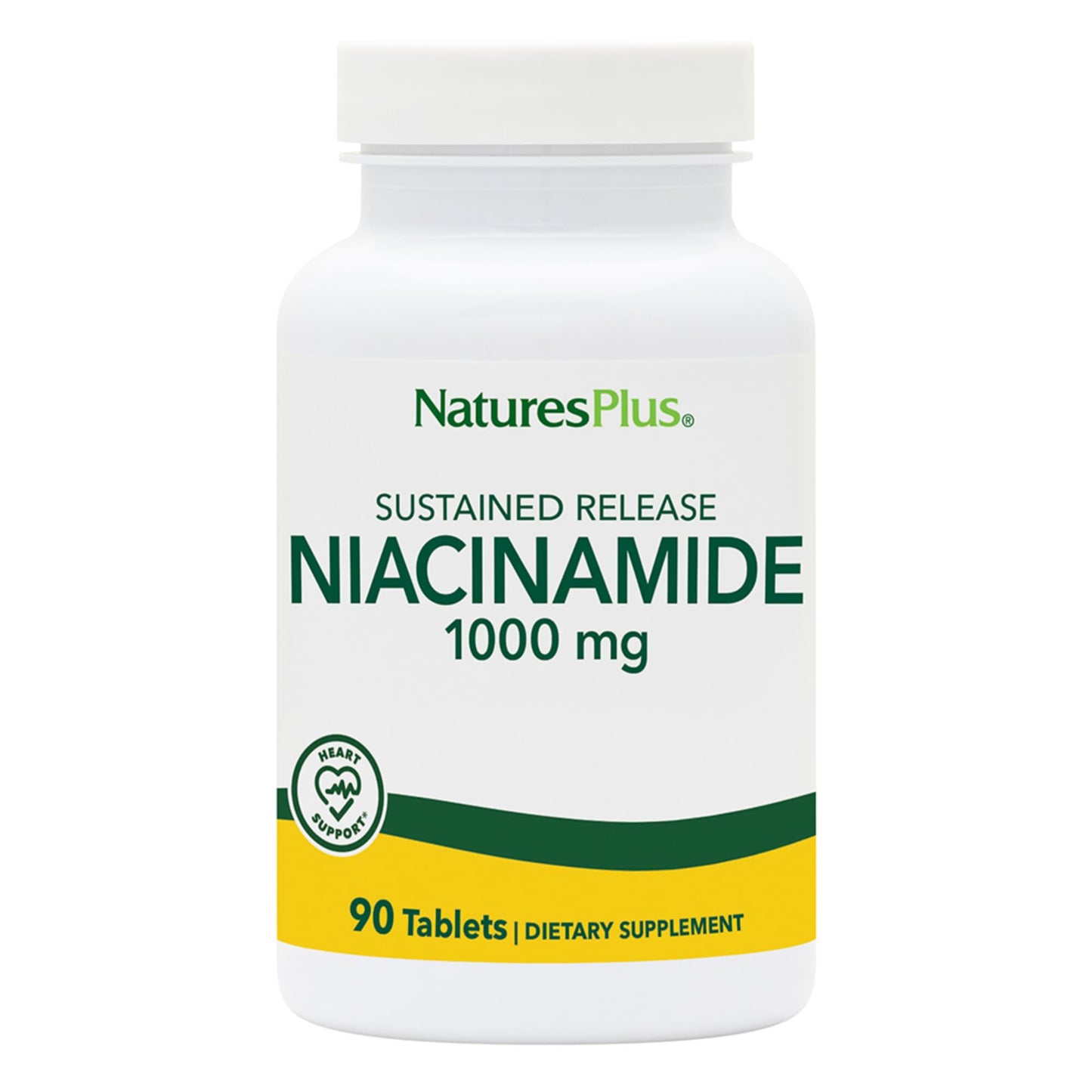 Natures Plus Niacinamide 1000 mg 90 Tablets