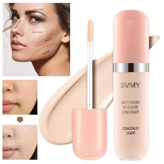 Liquid Concealer Matte High Coverage Waterproof Oil Control Moisturizing Long Lasting Concealer Sweatproof Skin Care Makeup