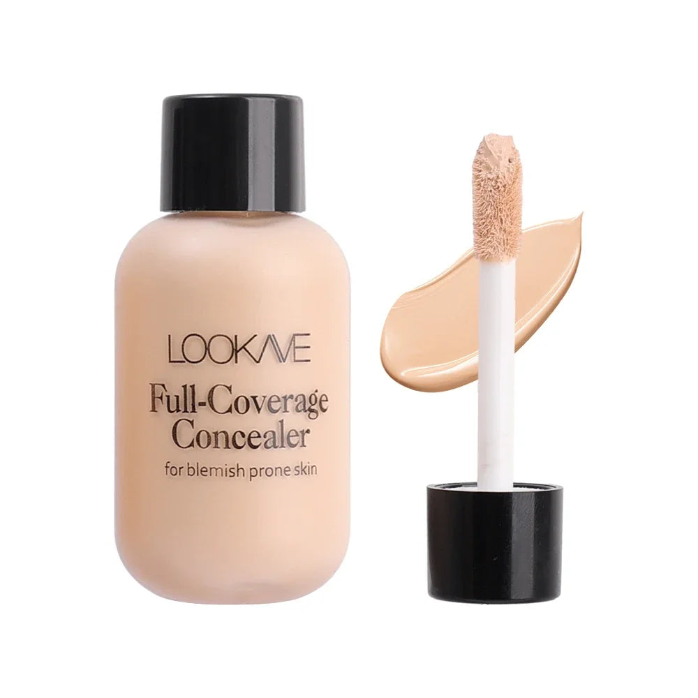 Mini Waterproof Liquid Concealer Foundation Matte Full Coverage Acne Scars Dark Circles Foundation Lasting Makeup Cosmetics