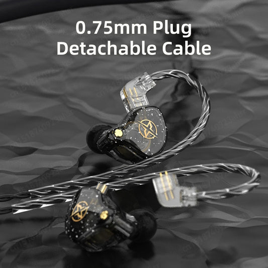 Neckband Wireless Headphones Bluetooth5.0 Stereo Earphones with Microphone Detachable Cable HiFi Bass Sports Running Earbuds