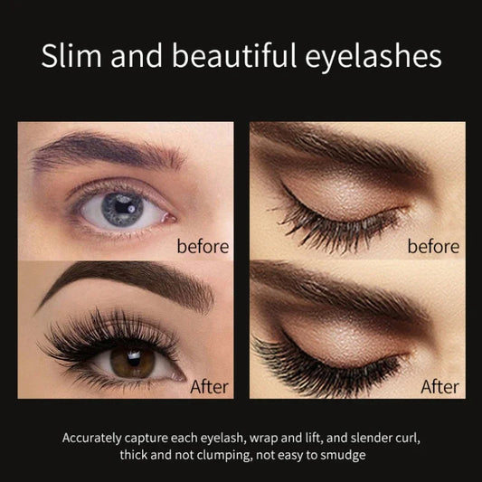 4D Mascara Makeup Lengthening Eyelash Extension Women Waterproof Fast Dry Long-wearing Lasting Mascara Big Eye Cosmetic