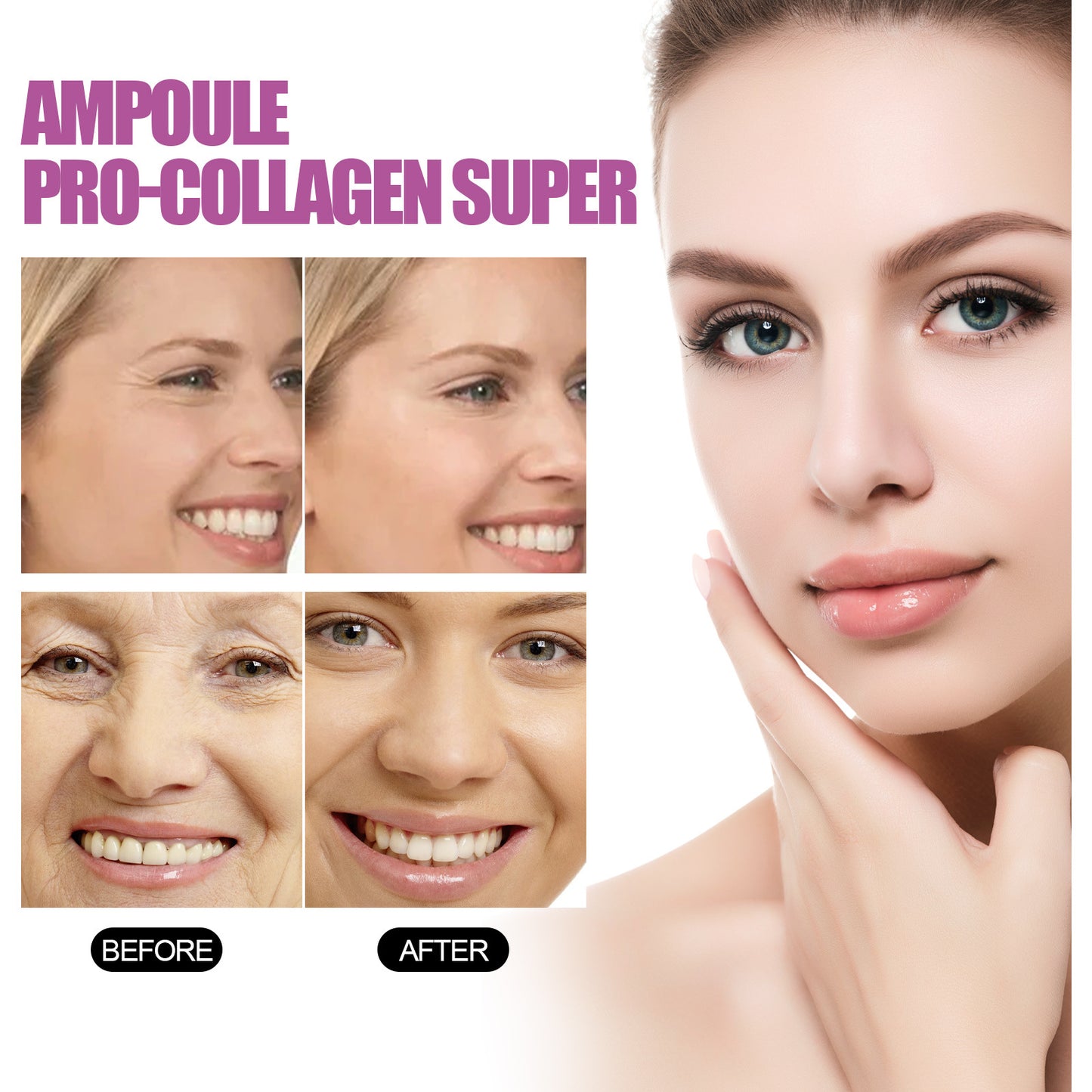 EELHOE Ceramide Pre-Collagen Ampoule Serum for Skin