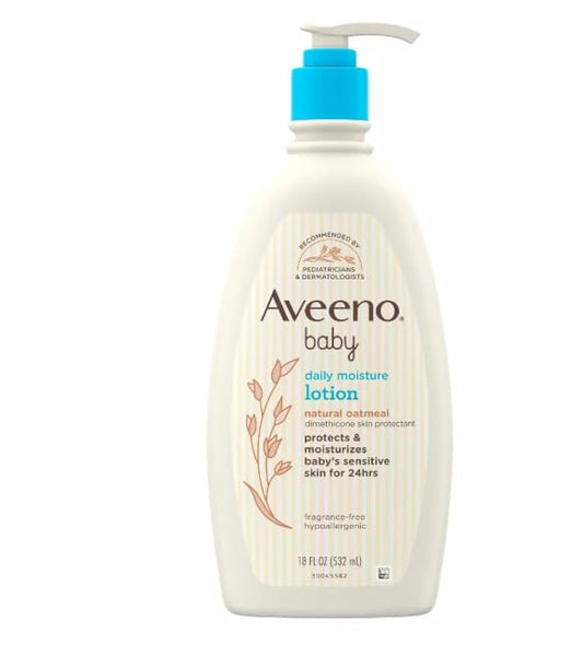 Aveeno Baby Daily Moisture Lotion 3 Pack