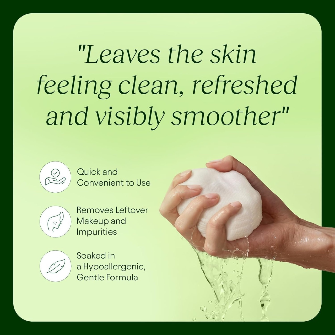 Centella Asiatica Wrinkle Minimizing Toner Pads