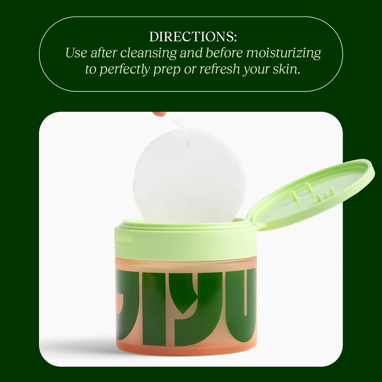 Centella Asiatica Wrinkle Minimizing Toner Pads