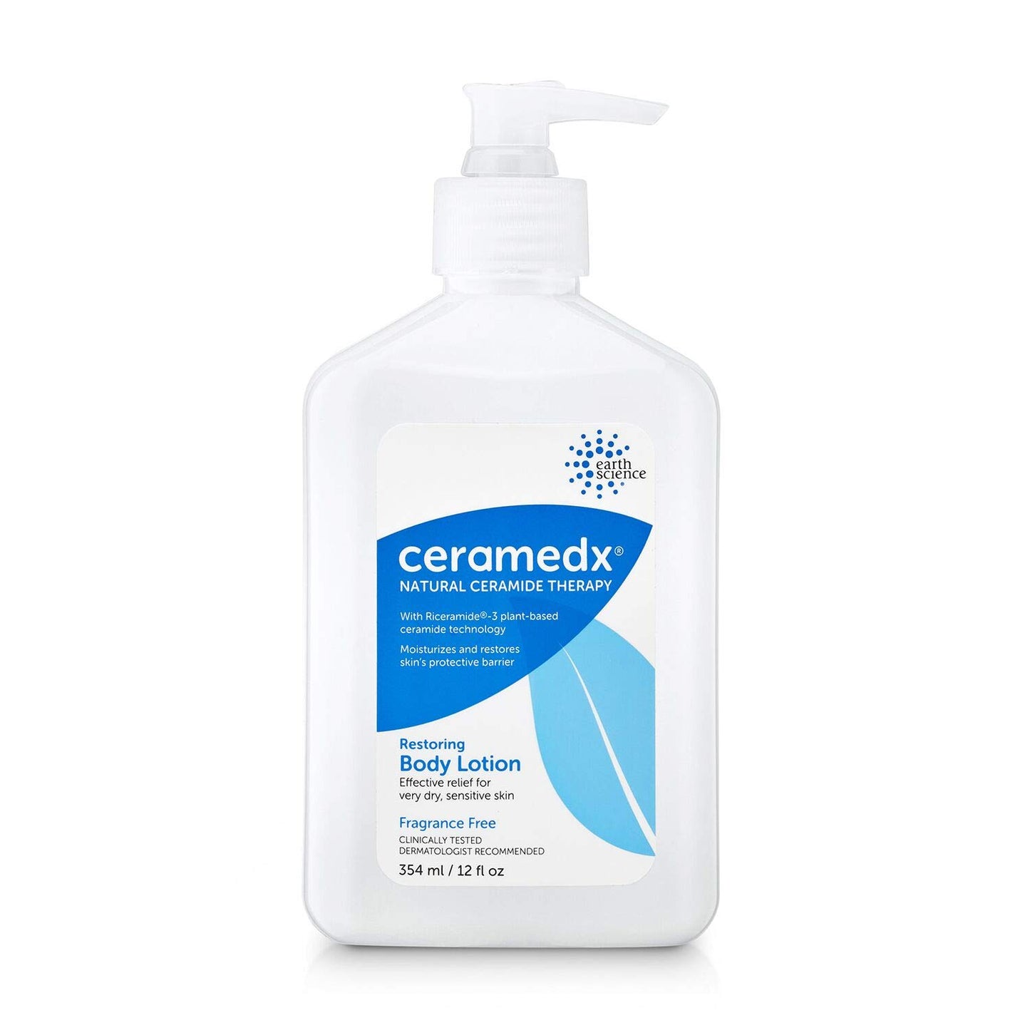 Ceramedx - Restoring Body Lotion | Natural Ceramide Lotion for Dry Sensitive Skin | Cruelty Free Vegan & Fragrance Free | 12 fl oz