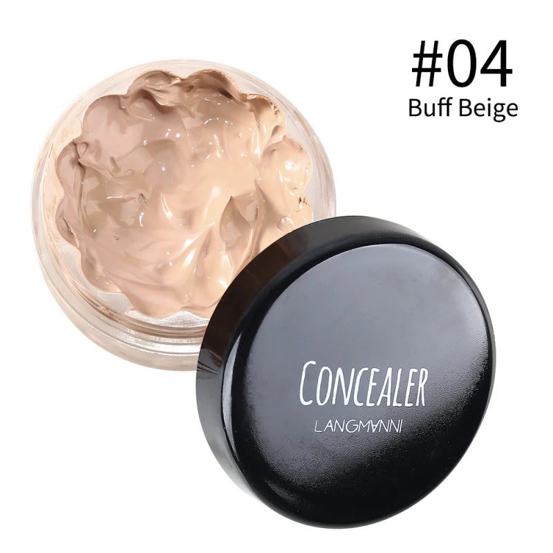 LANGMANNI Matte Liquid Foundation Cream  Face Makeup Base Full Coverage Dark Circles Acne Pores Contour Waterproof Make Up TSLM1