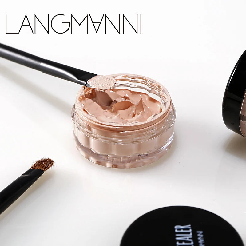 LANGMANNI Matte Liquid Foundation Cream  Face Makeup Base Full Coverage Dark Circles Acne Pores Contour Waterproof Make Up TSLM1