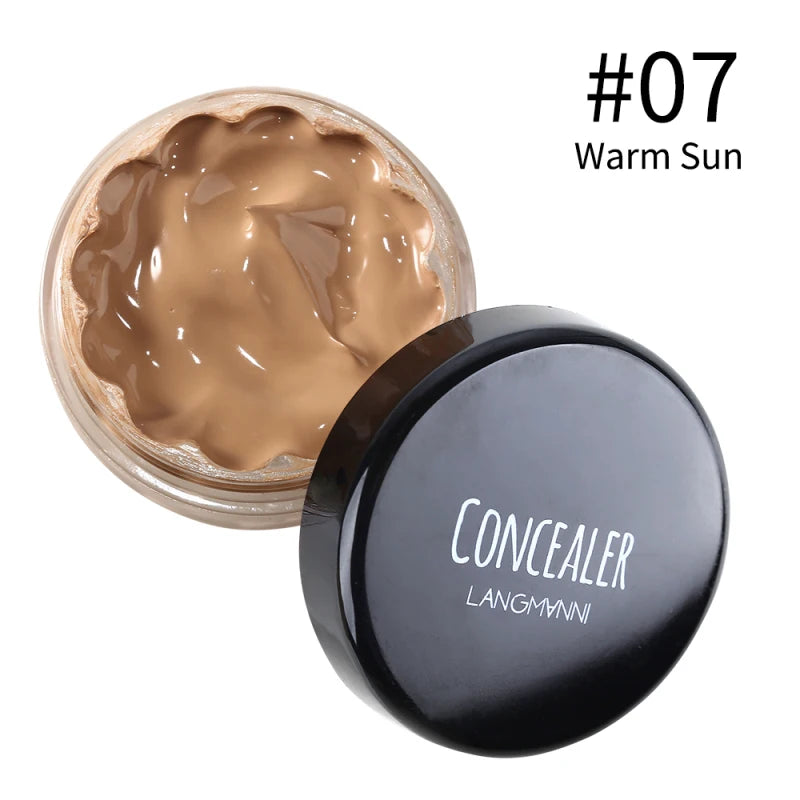 LANGMANNI Matte Liquid Foundation Cream  Face Makeup Base Full Coverage Dark Circles Acne Pores Contour Waterproof Make Up TSLM1