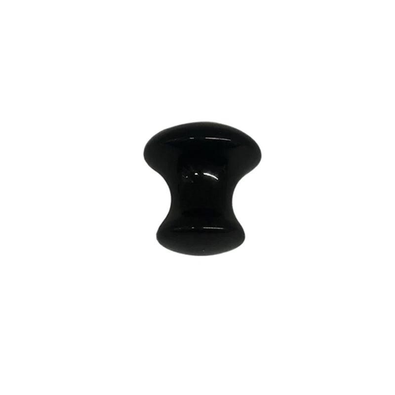 Obsidian Face Massage Roller Gouache Scraper Guasha Massage Tool Gouache Stone Facial Jade Roller Massager Face Scraper Set