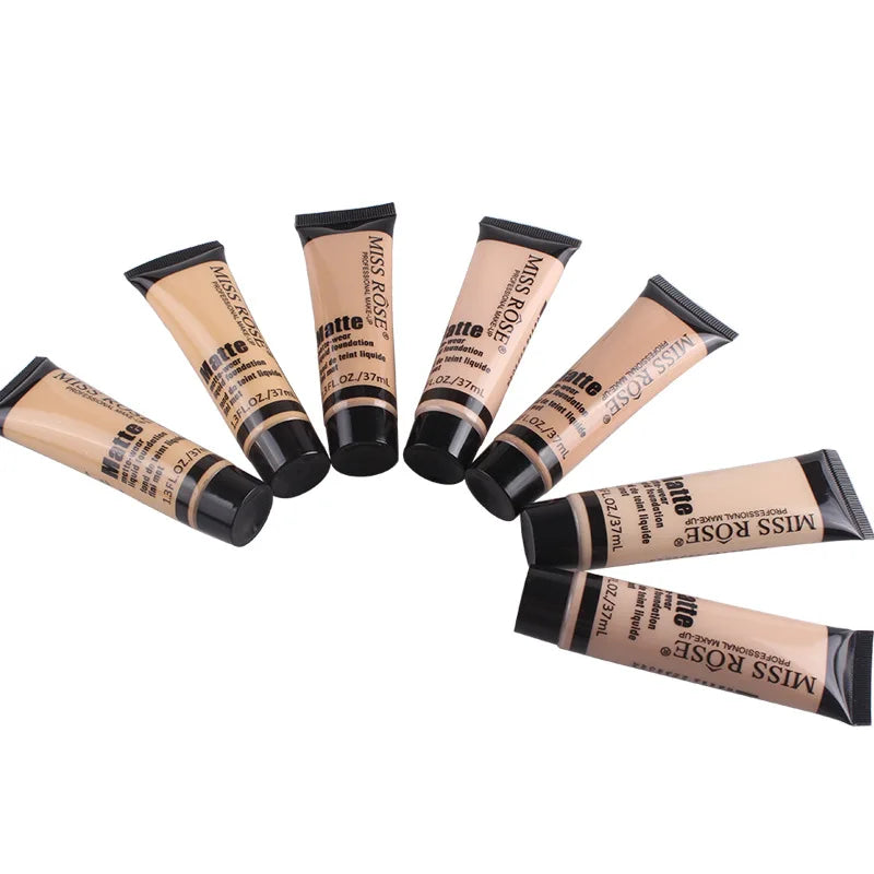 Hot Selling 37ml Waterproof and Moisturizing Matte Makeup Foundation Repair Cream Foundation Concealer Cosmetic Gift for Women