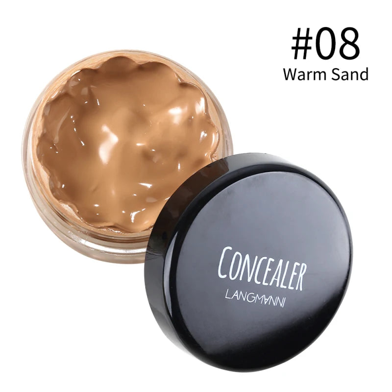 LANGMANNI Matte Liquid Foundation Cream  Face Makeup Base Full Coverage Dark Circles Acne Pores Contour Waterproof Make Up TSLM1