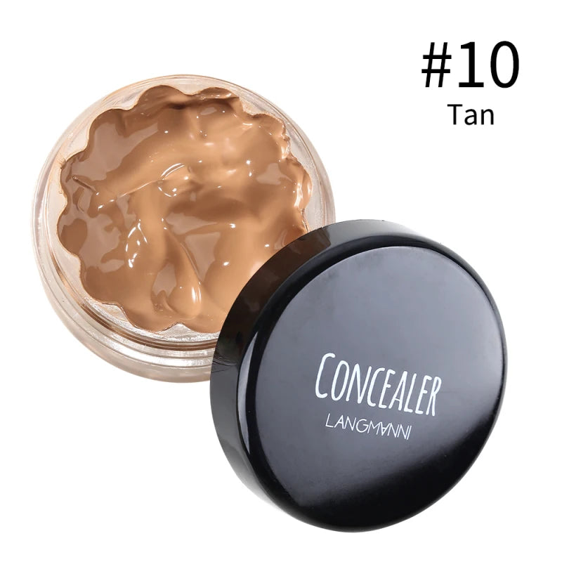 LANGMANNI Matte Liquid Foundation Cream  Face Makeup Base Full Coverage Dark Circles Acne Pores Contour Waterproof Make Up TSLM1