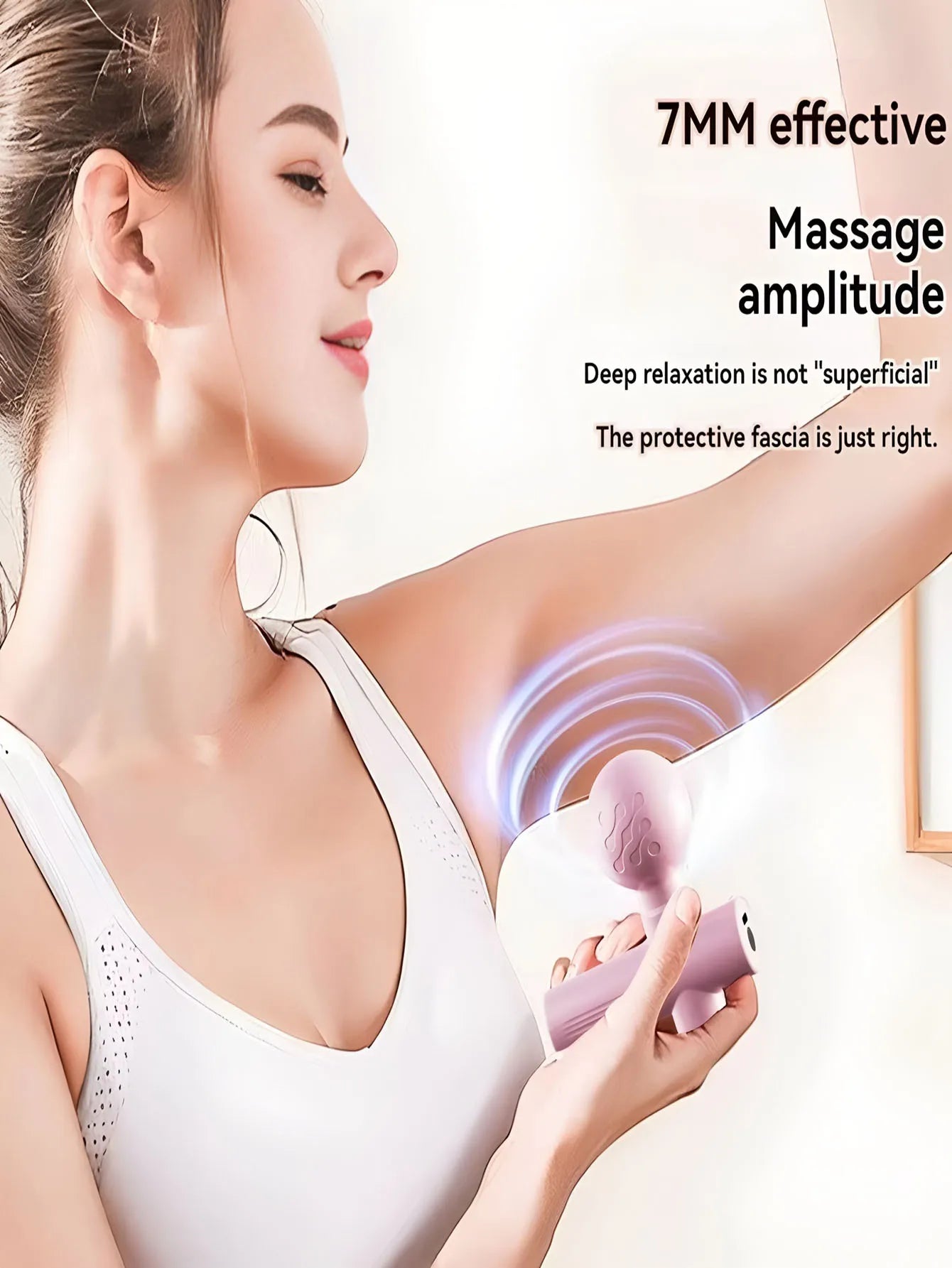 2026 Mini Massage Gun Fascia Machine Muscle Relaxation Vibrating Gun Portable Rod Massage  Neck Body Fascia Gun rechargeable