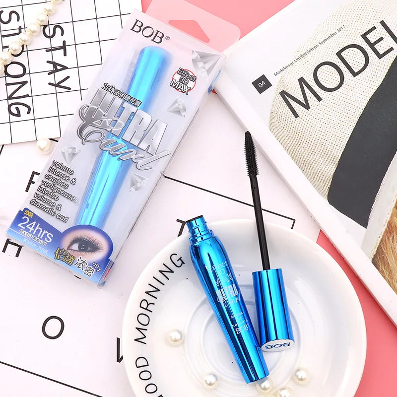 BOB three-dimensional mascara slender curled dense long-lasting waterproof, sweat-proof and non-smudging fine comb type