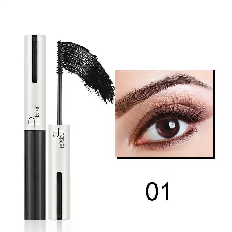 5D Silk Fiber Mascara Lash Color Mascara Waterproof 9 Colors 3D Mascara Eyelash Extension Thick Lengthening Eye Lashes Cosmetics