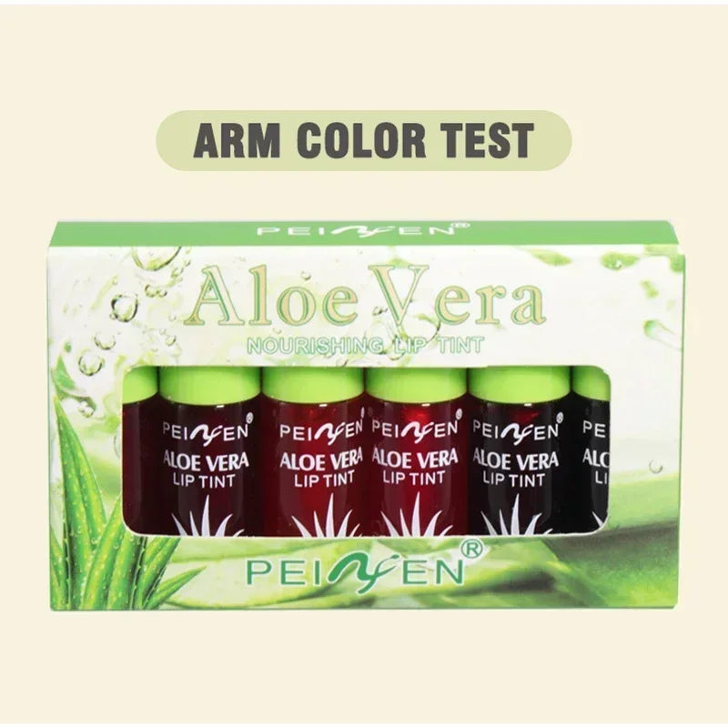 6Pcs Water Glow Jelly Moisturizing Lip Gloss Set Transparent Lip Glaze Oil Hydrating Lip Plumper Liquid Lipstick Lips Cosmetic