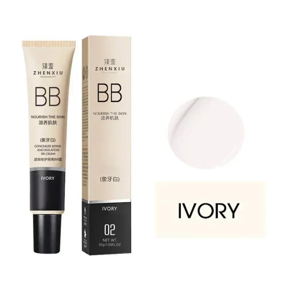 Oil-Control Matte BB Cream Liquid Foundation Waterproof Lasting Full Coverage Acne Spot Dark Circle Concealer Cream Face Makeup