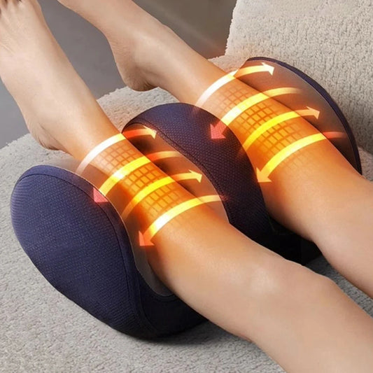 Large electric foot and leg massagers - Warm soles massage, comfortable foot massage device