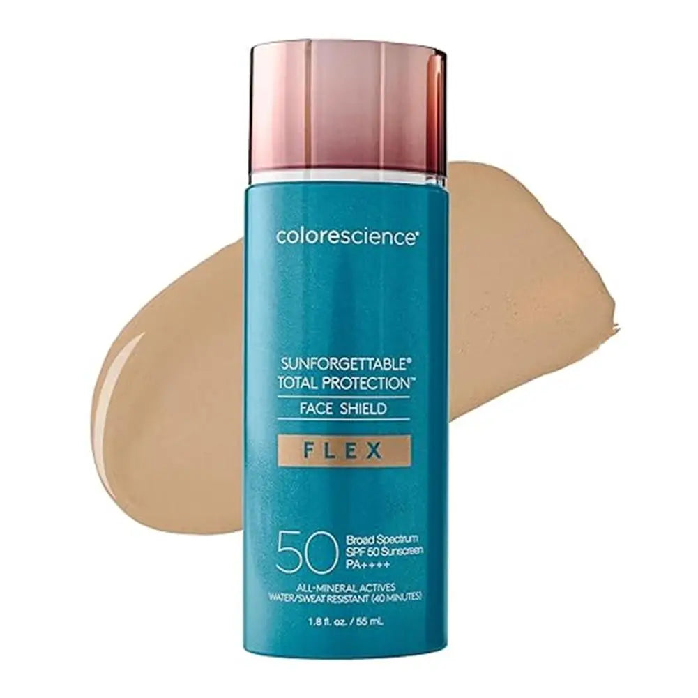 SPF 50 Moisturize Liquid Foundation Against UV Evens Skin Tone, Natural Sun-Kissed Glow, Lightweight & Non-irritating
