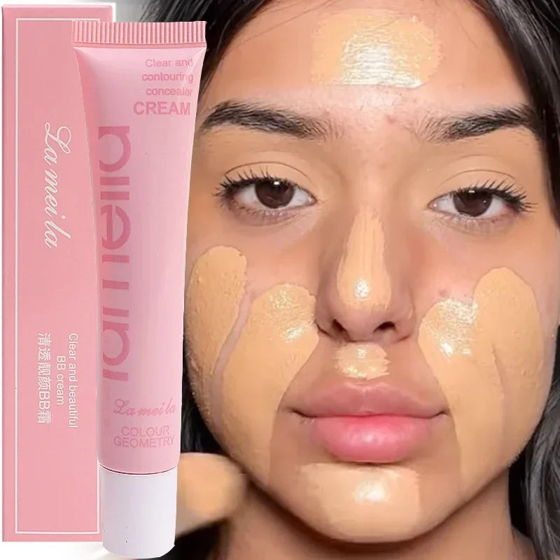 15ML Moisturizing Liquid Foundation Makeup 4 Colors Oil Control Waterproof Lasting Cover Dark Circles Matte BB Cream Concealer