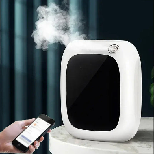 Bluetooth Essential Oils Diffuser Aromatherapy 1500m³ Home Fragrance Auto Flavoring Room Aromatizer Electric Aromatic Oasis