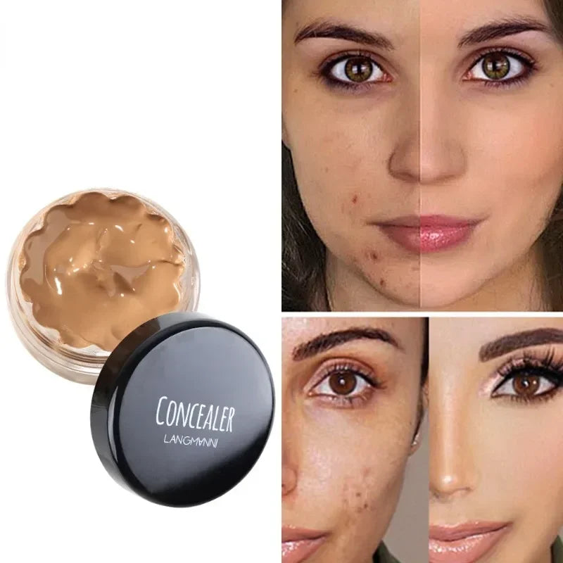 Face Concealer Cream Foundation Palette Liquid Full Cover Dark Circles Acne Contour Concealing Cream Waterproof Makeup Cosmetics