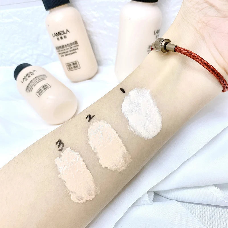 Face Liquid Foundation Full Coverage Magic BB Cream Waterproof Brighten Makeup Concealer Professional Matte Base Cosmetics