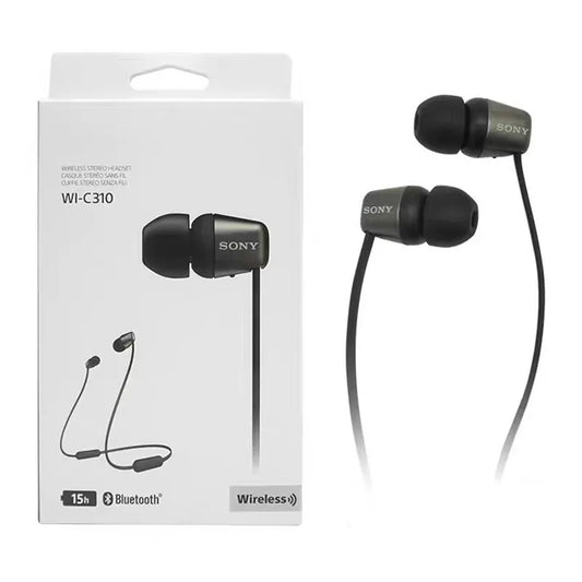 WI-C310 Wireless In Ear HIFI Stereo Earphones Bluetooth 5.0 Super Bass Sports Headset Magnetic Headset with Microphone Box