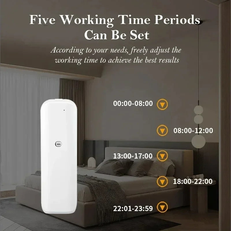 Plug in Wall Fragrance Diffuser Waterless Smart Flavoring Diffuser For Essential Oils Home Room Fragrance Scent Air Machine