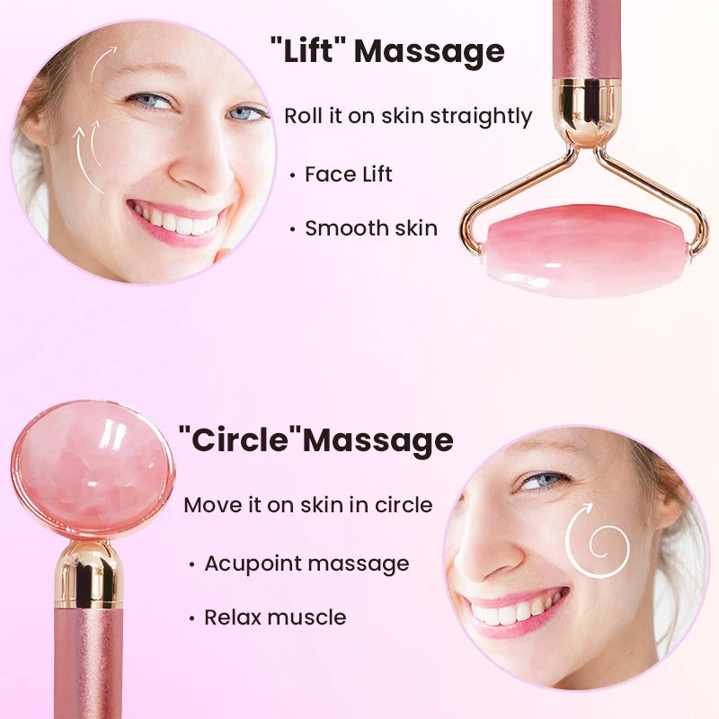 Natural Jade Roller Face Gua Sha Massage for Face Massager Scrapers Back Body Beauty Relaxation Acupoint Eye Care Spa