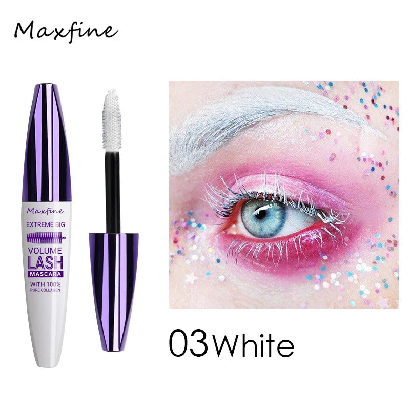 5 Color Mascara Lasting Lengthening Thick Curly Lash Dyeing Cream New Product Hot Sale 5D Lash Dyeing Liquid Waterproof Mascara