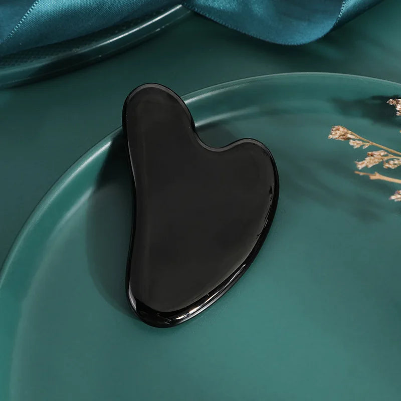 Natural Stone GuaSha Jade Facial Beauty Scraping Massage Tools Firm Skin Care Face Gua Sha SPA Physical Therapy Gue Che Roller
