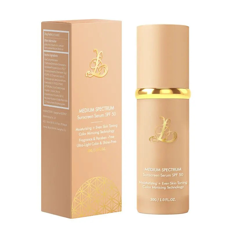 2025 Forever Bloom Inspired 4-In-1 Liquid Foundation Hydrating Medium Coverage with SPF50+, 30ml Korean Makeup