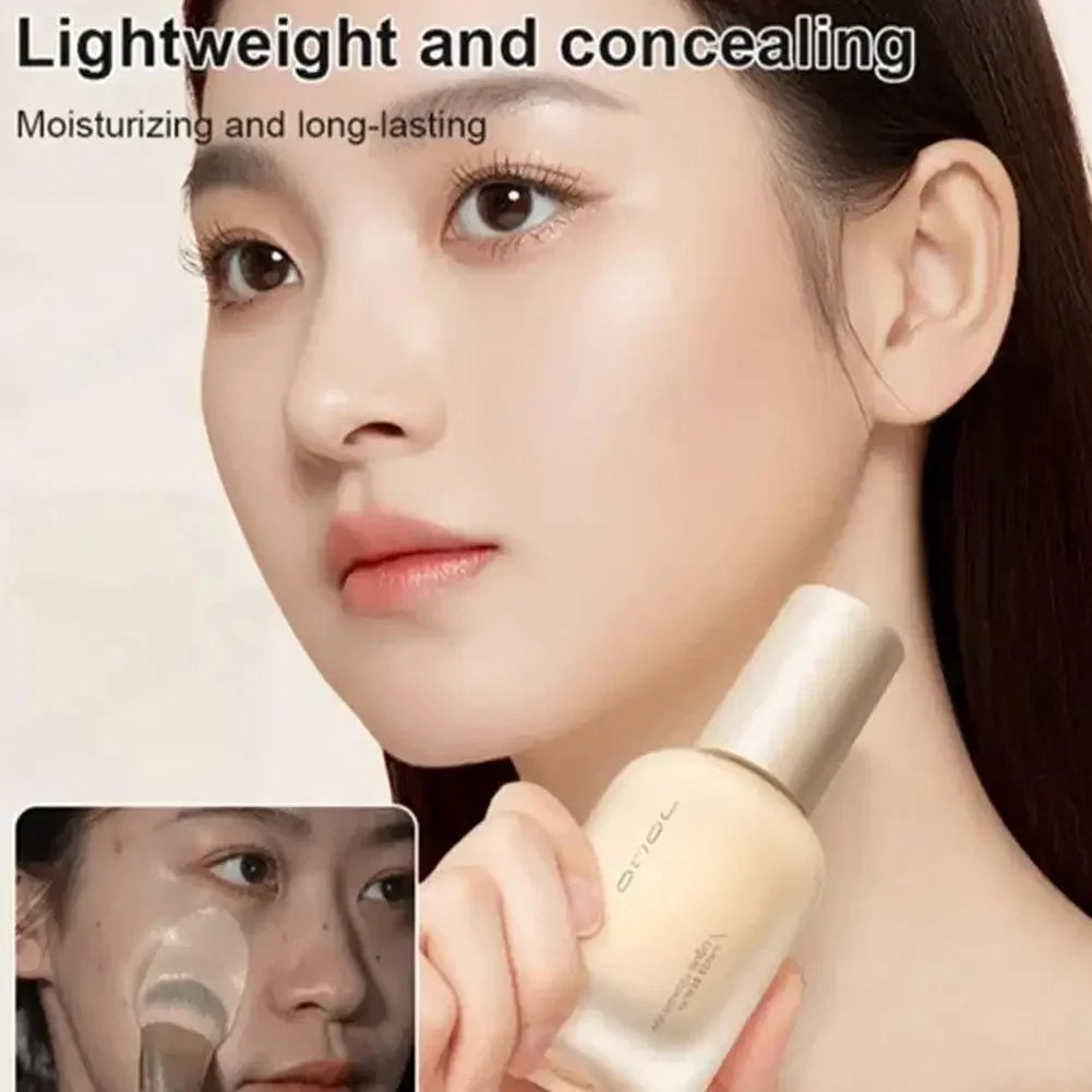 UODO Liquid Foundation High Coverage Makeup Base Lasting Concealer BB Cream Foundation Makeup Waterproof Foundation FemaleMakeup