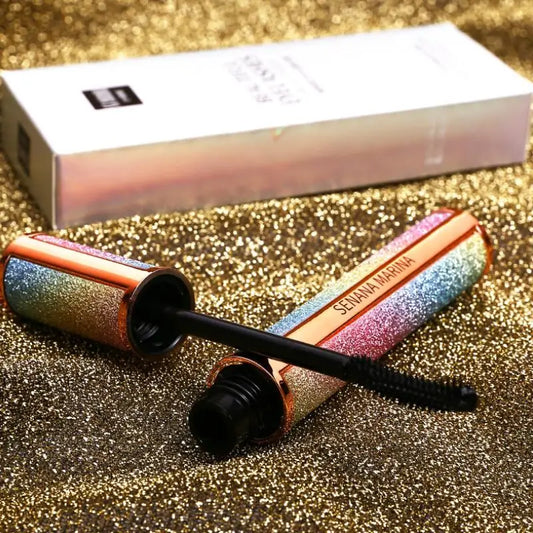 Eyelash Mascara Waterproof Full Professional Makeup Long Curling Thick Eyelash Extend Cosmetics Bright Starry
