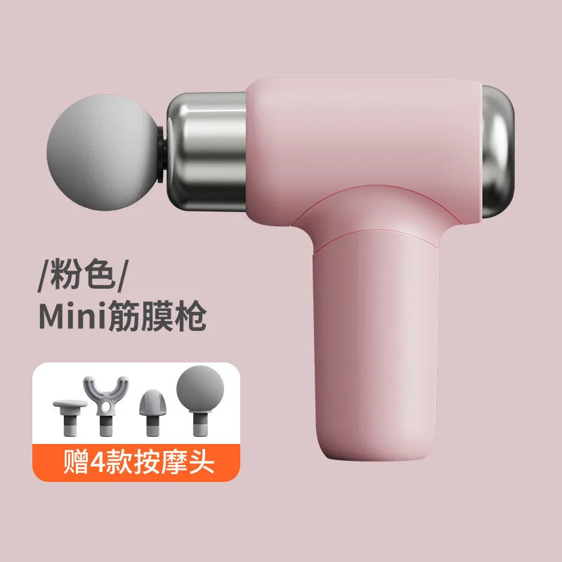 Vibration Massage Gun Rechargeable Wireless Muscle Relaxation Massager Mini Professional Fitness Portable Electric Fascia Gun