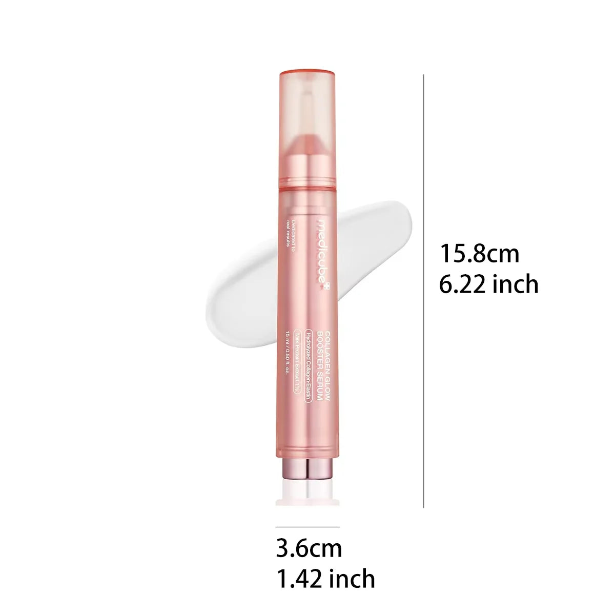 Medicube Collagen Glow Booster Serum 15ml,Fast-Absorbing,Hydrating
