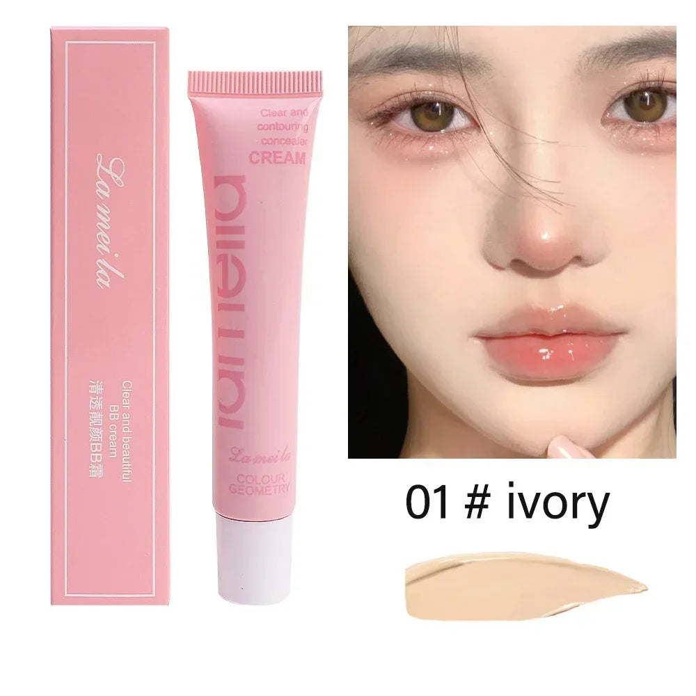 15ML Moisturizing Liquid Foundation Makeup 4 Colors Oil Control Waterproof Lasting Cover Dark Circles Matte BB Cream Concealer