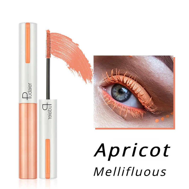 Fashion White Mascara Makeup 4D Silky Natural Long Lash Mascara Waterproof Mascara Extension Thick Lasting Curling Mascara Rimel
