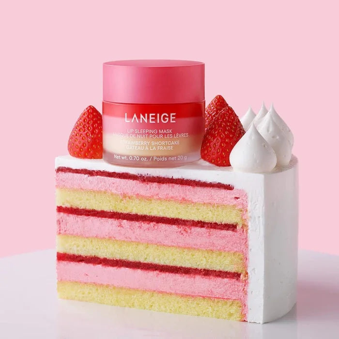 Laneige Vanilla Gummy Bear Sweet Candy Lip Sleeping Mask Lip Balm Night Repair Moisturising Treatment 20g Lips Gloss Gifts Set