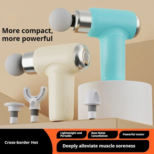 Vibration Massage Gun Rechargeable Wireless Muscle Relaxation Massager Mini Professional Fitness Portable Electric Fascia Gun