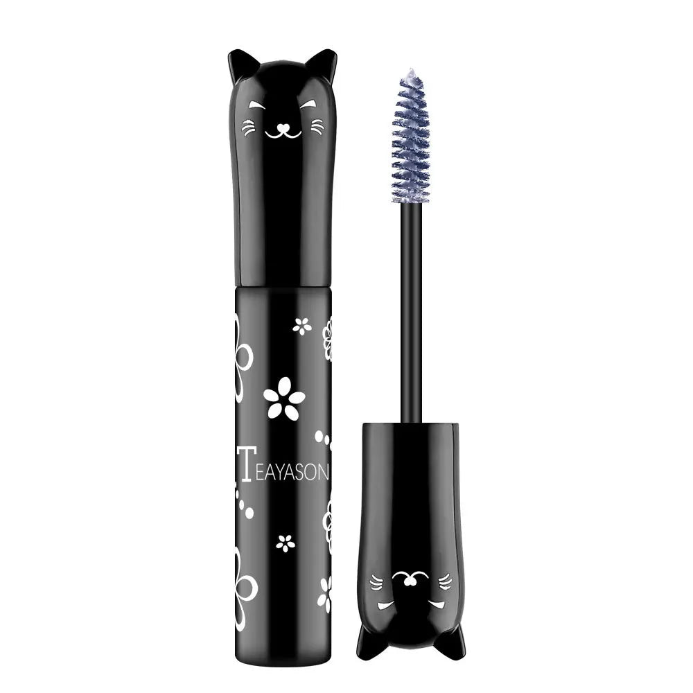 TEAYASON 6 Color Mascara Waterproof Moisturize Lasting Thick Curly Slender Eyelash New Fashion Blue Black Mascara Cosmetics 10ml