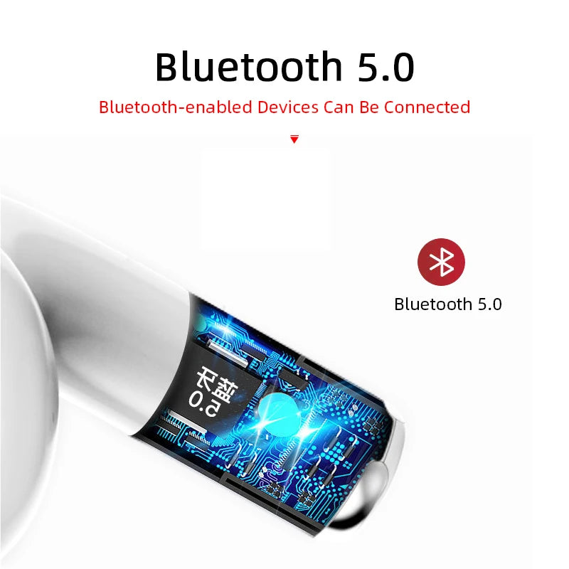 # i4 Wireless Bluetooth 5.0 Earphone TWS Headphones Sport Headset HD Mic with touch Control Earbuds for Smartphone