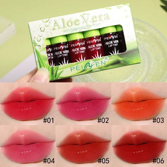 6 Pcs Moisturizing Clear Lip Gloss Oil Set,Liquid Lipstick Mirror Glaze Waterproof Long Lasting Lip Plumper Hydrating Lips Balm