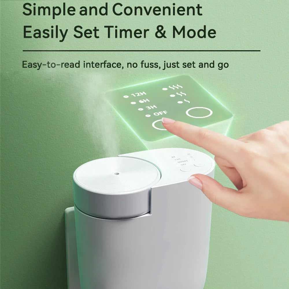 Plug-in Diffuser Waterless Scent Air Machine Bluetooth Control Smell Distributor Essential Oil Aroma Diffuser for Home,Office
