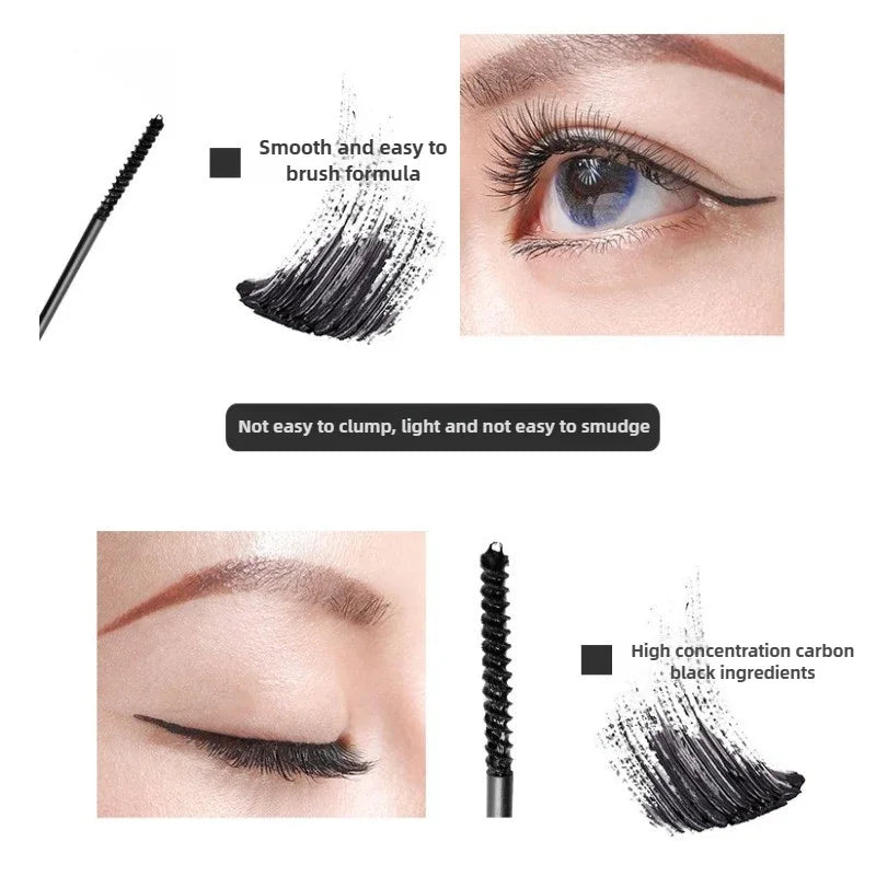 Black Brown Mascara 3D Lengthens Eyelashes Extra Volume Waterproof Natural Lashes Female Makeup Korean Cosmetics Mascara