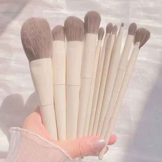 Soft Fluffy Makeup Brushes Set Eye Shadow Foundation Women Cosmetic Powder Blush Blending Beauty Make Up beauty Tool
